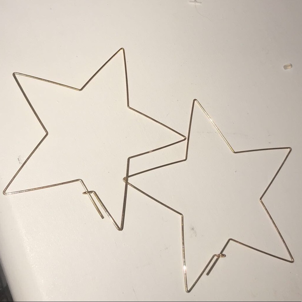 Star earrings